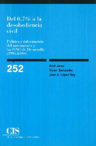 Del 0,7% a la desobediencia civil
