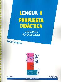 Lengua 1 Propuesta Didctica y recursos fotocopiables