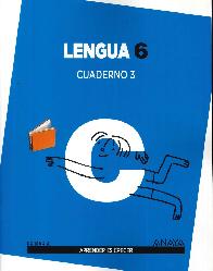 Lengua 6 Cuaderno 3 Primaria