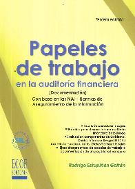 Papeles de trabajo en la auditora financiera