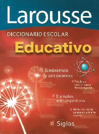 Larousse Diccinonario Escolar Educativo
