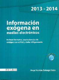 Informacin Exgena en Medios Electrnicos