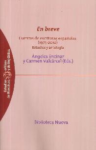 En Breve Cuentos de escritoras espaolas 1975-2010