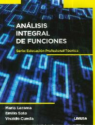 Anlisis Integral de Funciones