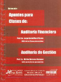 Auditora Financiera/ Auditora de Gestin