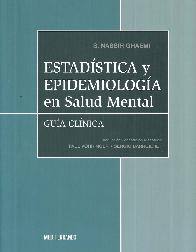 Estadstica y epidemiologa en Salud Mental