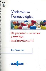 Vademcum Farmacolgico de Pequeos Animales y Exticos