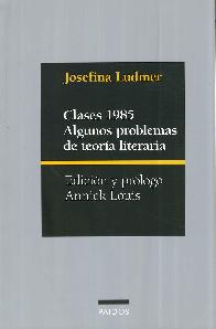 Clases 1985 Algunos Problemas de Teora Literaria