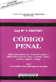 Cdigo Penal  Ley N 1160/1997
