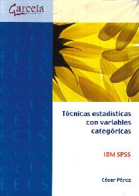 Tcnicas Estadsticas con Variable Categricas