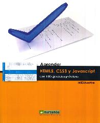 Aprender HTML5, CSS3 y Javascript