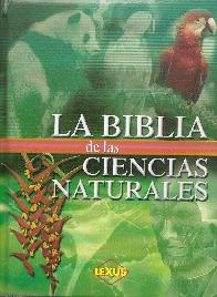 La biblia de las ciencias naturales