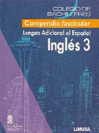 Ingls 3 Lengua adicional al Espaol