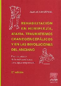 Rehabilitacion en hemiplejia, ataxia, traumatismos craneoencefalicos y en las involuciones del ancia