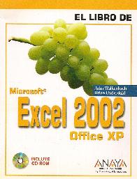 El libro de Excel 2002 Microsoft Office XP