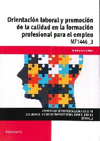 Orientacin laboral y promocin de la calidad en la formacin profesional para el empleo