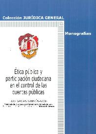 tica pblica y participacin ciudadana en el control de las cuentas pblicas