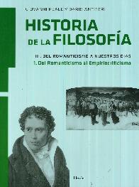 Historia de la Filosofa III. Del Romanticismo a Nuestros Das