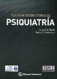 Texto introductorio  de Psiquiatra