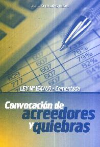 Convocacin de Acreedores y Quiebras Ley 154/69