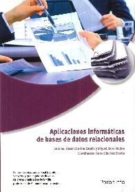 Aplicaciones informticas de bases de datos relacionales