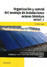 Organizacin y Control del Montaje de Instalaciones Solares Trmicas