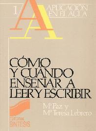 Como y cuando ensear a leer y escribir