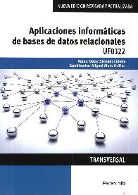 Aplicaciones informticas de bases de datos relacionales