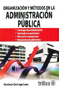 Organizacin y Mtodos en la Administracin Pblica