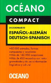 Diccionario Espaol-Alemn Deutsch-Spanisch Compact