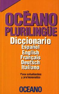 Ocano plurilinge Diccionario Espaol English Franais Deutsch Italiano