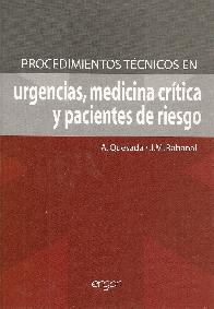 Procedimientos tecnicos en urgencias, medicina critica y pacientes de riesgo