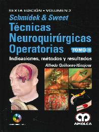 Schmidek & Sweet Tcnicas Neuroquirrgicas Operatorias - 2 Volumenes de 2 Tomos ( 4 libros)