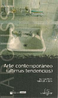 Arte contemporaneo (ultimas tendencias)