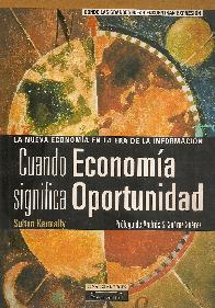 Cuando economia significa oportunidad l