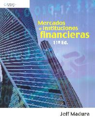 Mercados e instituciones financieras