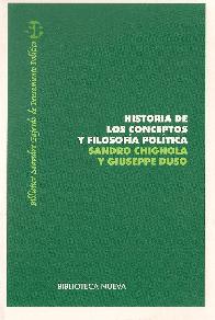Historia de los conceptos y filosofa poltica