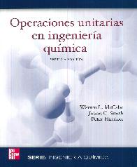 Operaciones Unitarias en Ingeniera Qumica