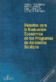 Metodos de evaluacion economica de los programas de asistencia sanitaria