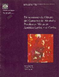 Dimensiones de genero del consumo de alcohol y problemas afines en America Latina y el Caribe