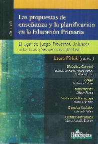 Las propuestas de enseanza y la planificacin en la Educacin Primaria