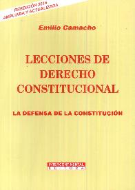 Lecciones de Derecho Constitucional