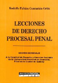 Lecciones de Derecho Procesal Penal