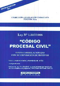 Cdigo Procesal Civil Ley N 1.337/1988