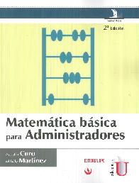 Matemtica Bsica para Administradores