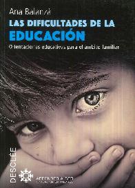 Las Dificultades de la Educacin