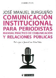 Comunicacin institucional para periodistas