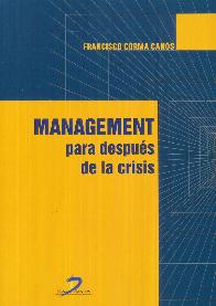 Management para despus de la crisis