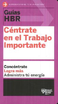 Cntrate en el trabajo importante