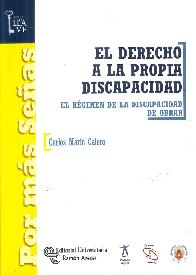 El derecho a la propia discapacidad